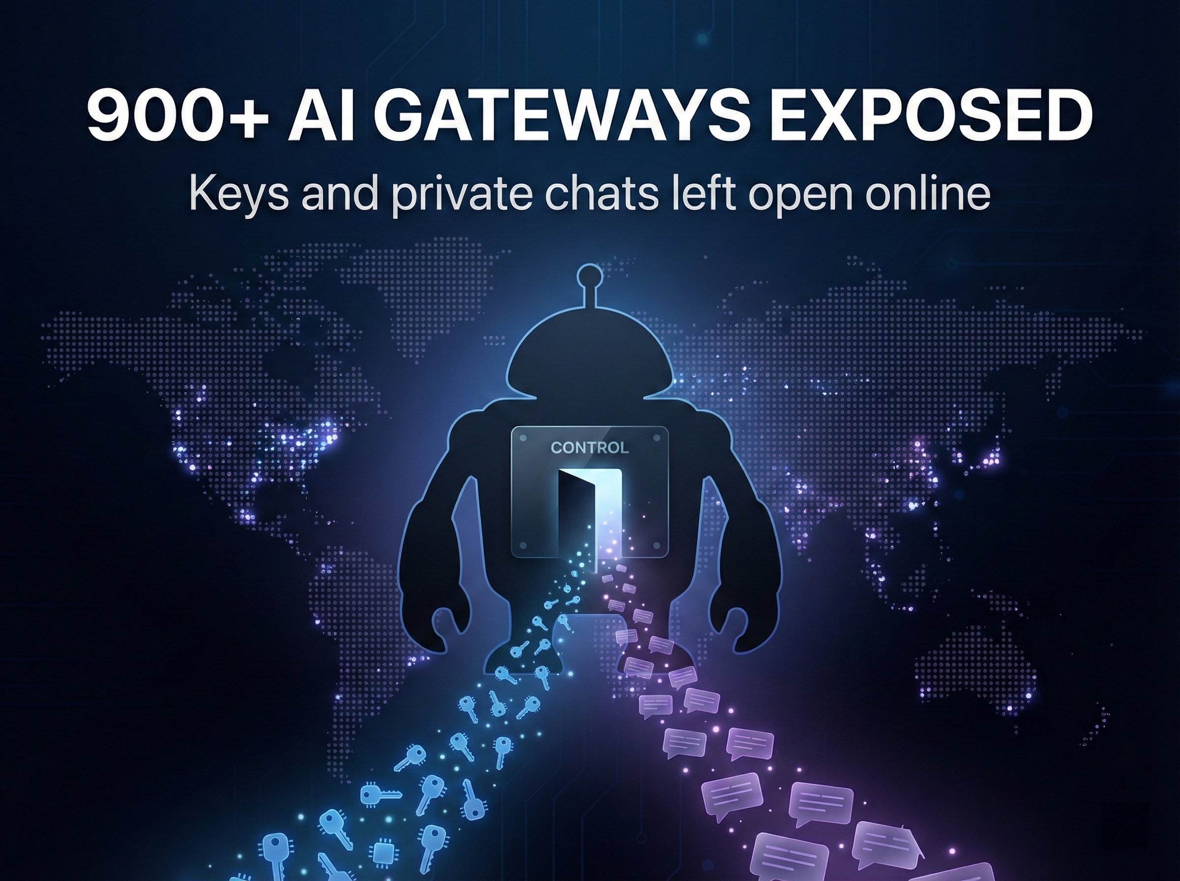 ClawdBot Security Flaw Exposes 900+ AI Gateways Worldwide