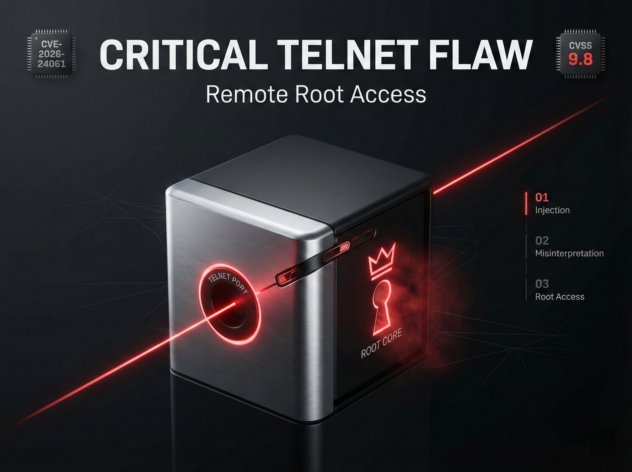 Critical Telnet Flaw Exposes 800,000+ Servers to Remote Root Access