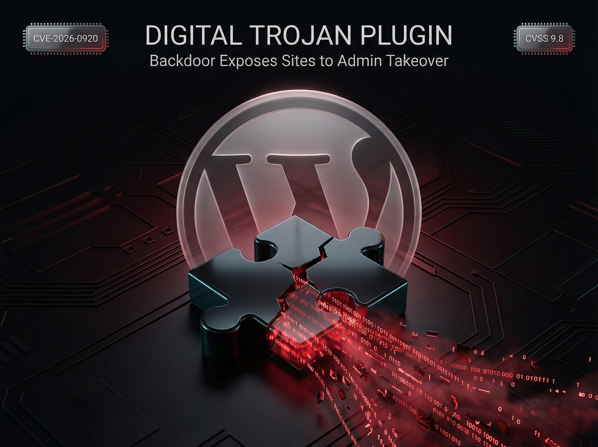 Critical WordPress Plugin Backdoor Exposes 20,000 Sites to Admin Takeover