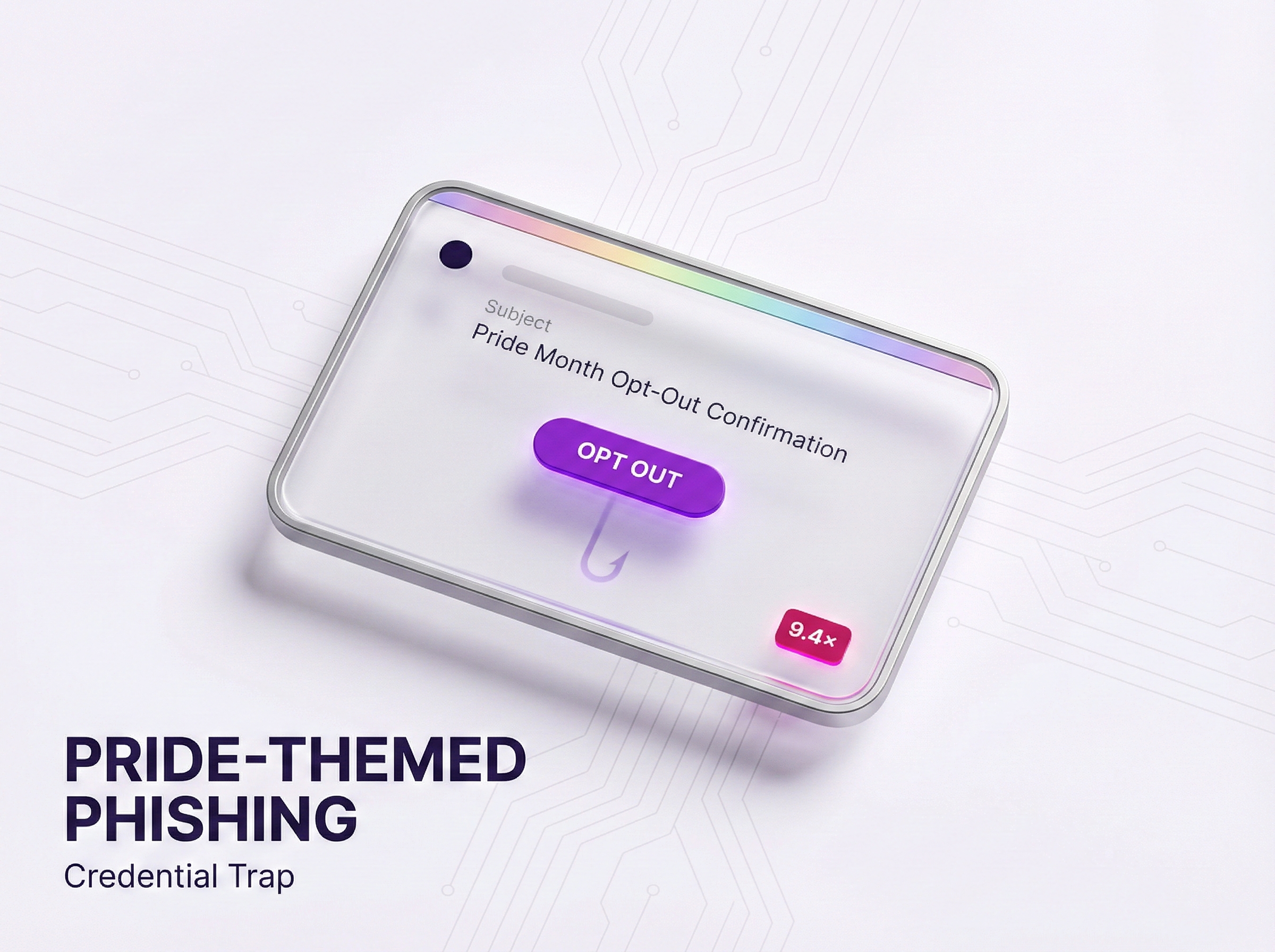 Pride-Themed Phishing Campaign Hits Employees