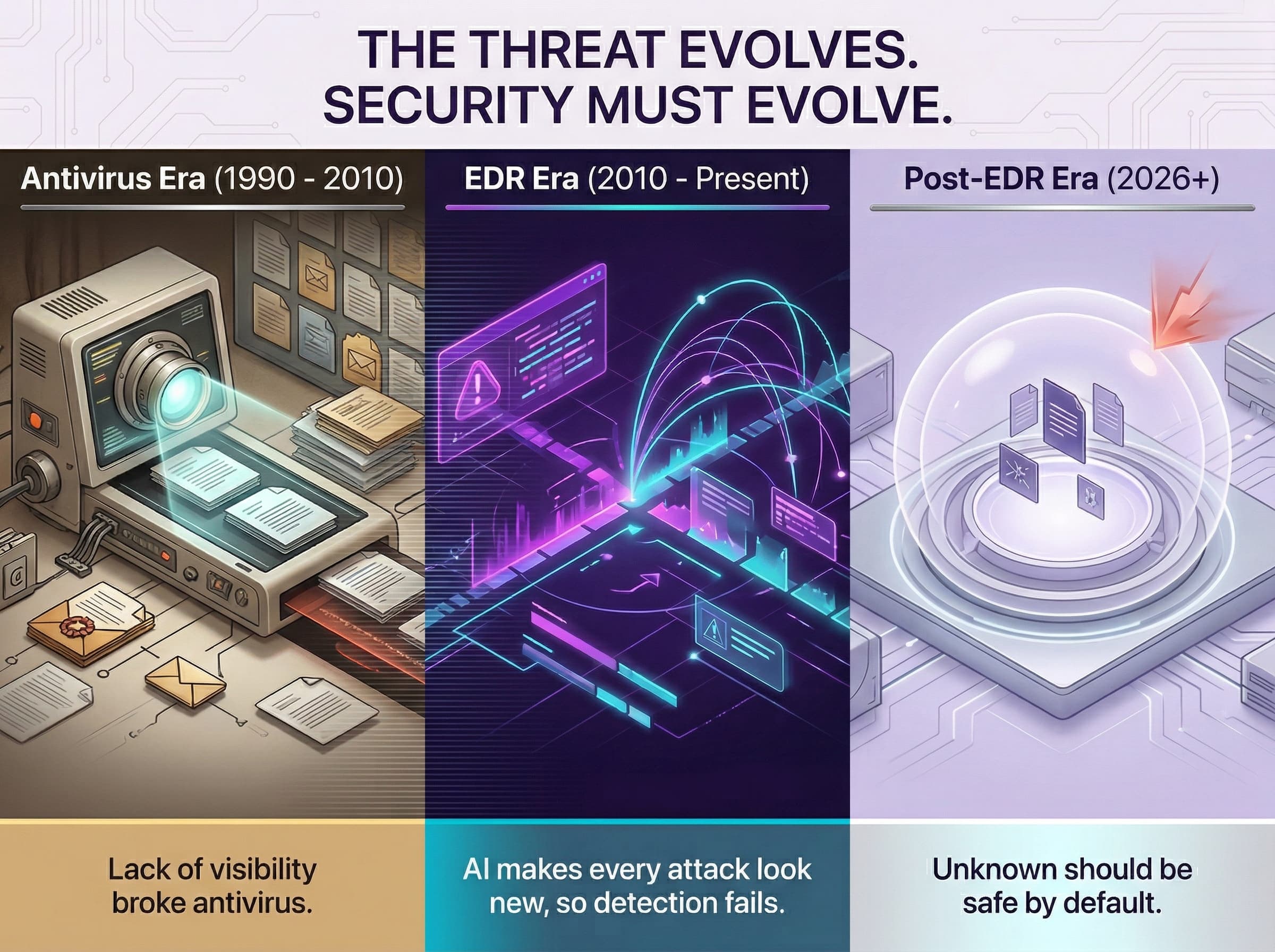 The EDR Era Ends with AI, Xcitium Starts the Post-EDR Era