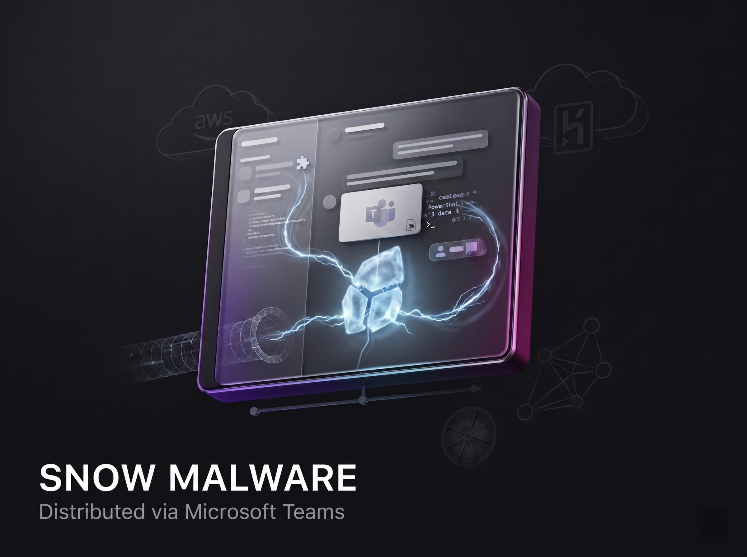 New ‘Snow’ Malware Threat Distributed via Microsoft Teams