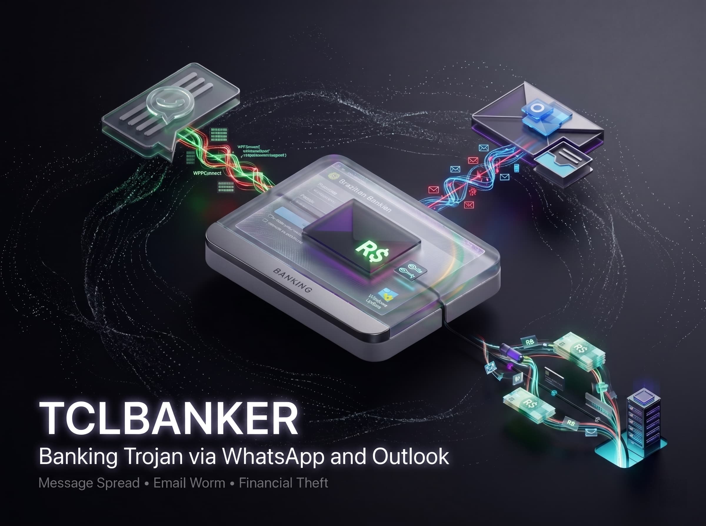 TCLBanker Malware: Brazilian Banking Trojan with WhatsApp and Outlook Worms